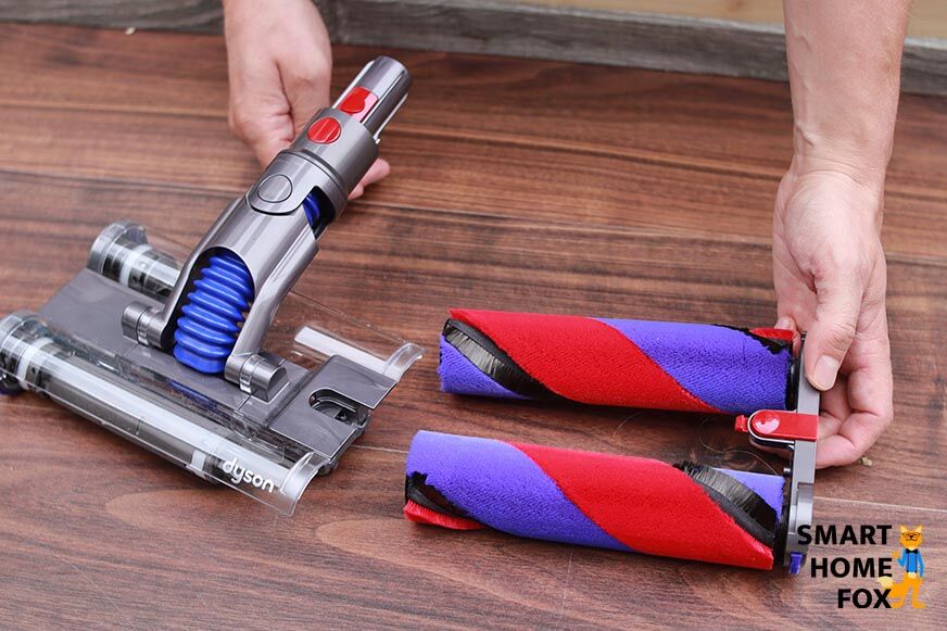 Die Reinigung der 360 Grad Bodendüse